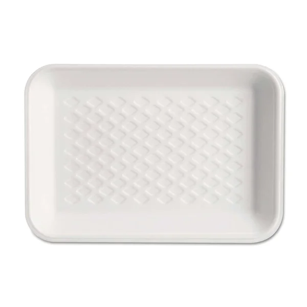 Genpak Supermarket Tray Foam White 8-1/4x5-3/4x1 125/Bag