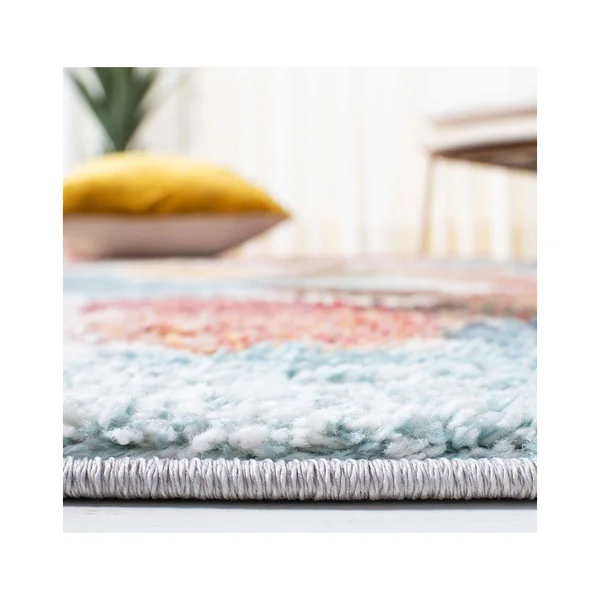 Safavieh Calista Rug Collection CAL118Q - Red, Blue - 9' x 12'