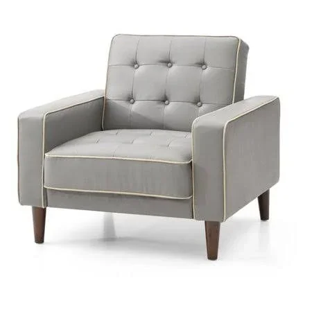 Ivy Bronx Shayne Convertible Chair, Size: Large, Brown