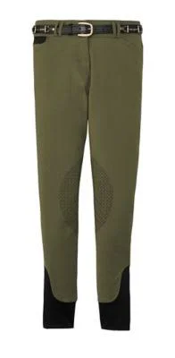 Dover Saddlery Women's Dalton Knee-Patch Breech - Olive