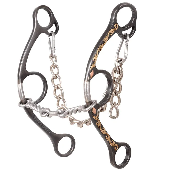 Classic Equine Diamond Short Shank Twisted Wire Bit