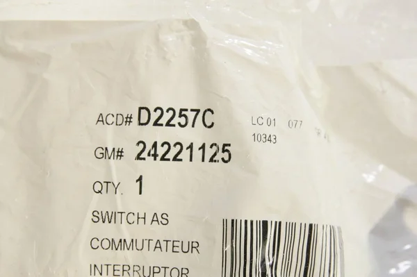 ACDelco D2257C Neutral Safety Switch