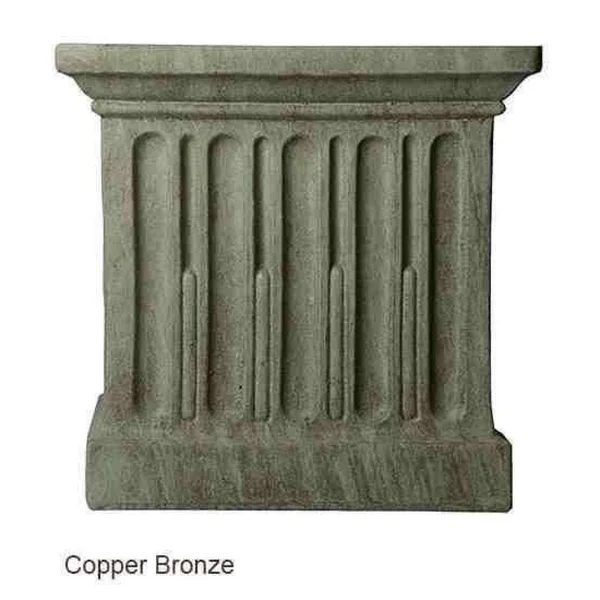 Campania International Chatham Birdbath - Ferro Rustico Nuovo