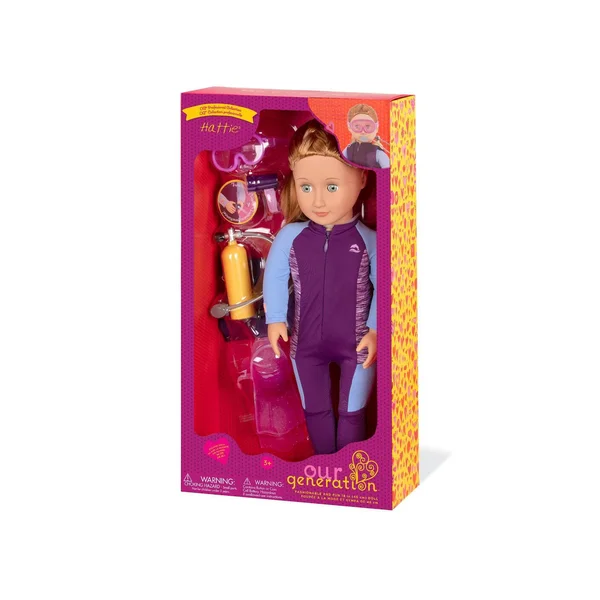Our Generation Hattie Marine Biologist Professional Doll