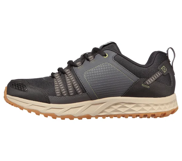 Skechers Men's Escape Plan Sneakers - Black/Gray, 8.5
