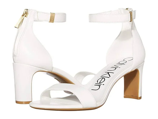 Calvin Klein Chandari Women's Shoes White : 7.5 M