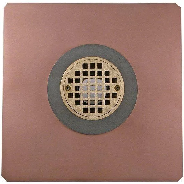 Shower Floor Drain (No Grate) 4x22 Bowl w/ 3x22 No Hub SD3NH