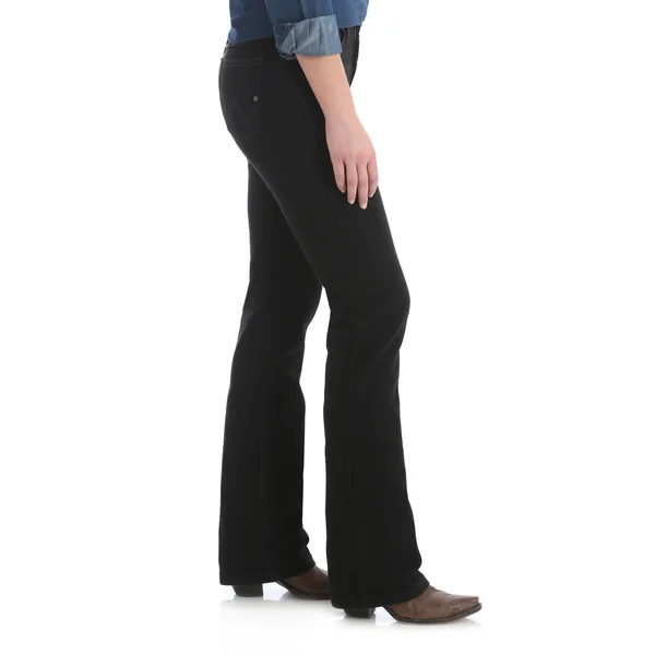 Wrangler Women's Black Magic Ultimate Riding Q-Baby Jeans