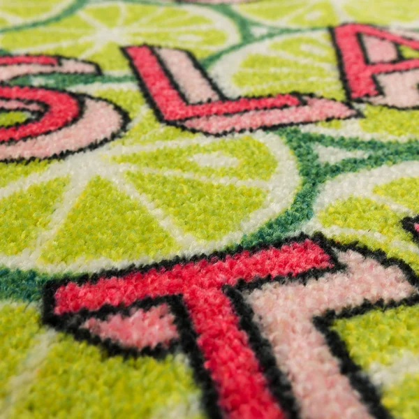 Mohawk Home on Island Time Lime Green Mat - 30.0x22 x 50.0x22