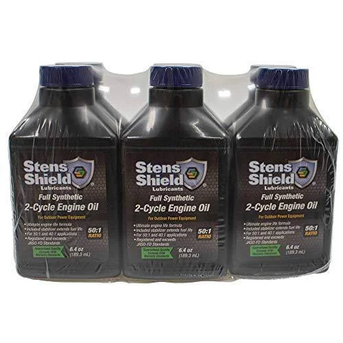 Stens New 2-Cycle Engine Oil 770-643 - Twenty-Four 6.4 oz. Bottles
