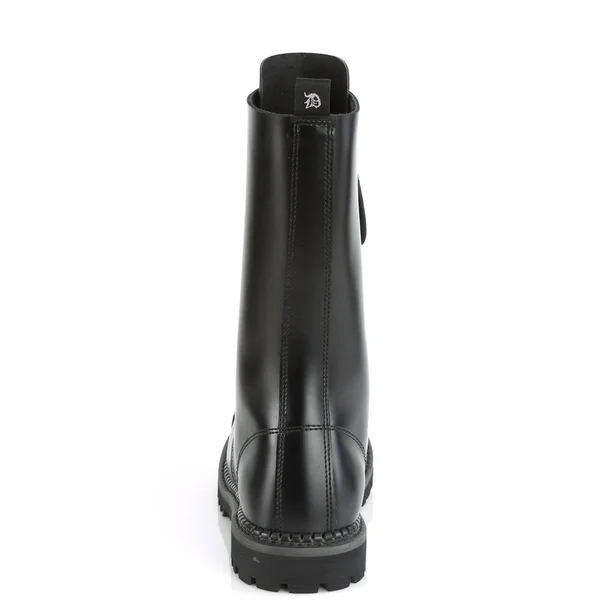 Demonia - Rocky-14 7, Black Leather