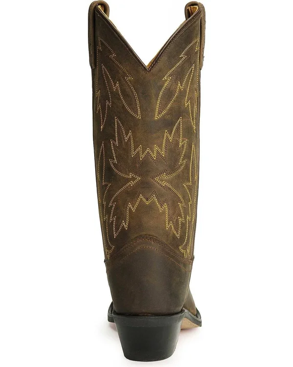 Old West Women's Leather Apache Western Boots