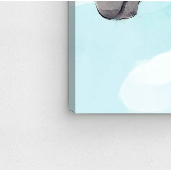 Oliver Gal 'Pastel Unicorn Mane' Fantasy and sci-fi Wall Art Canvas Print - Pink, Blue - 24 x 36