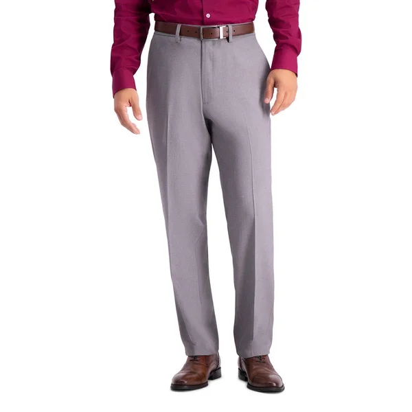 Haggar Blue Stretch Travel Performance Tailored Fit Suit Pants