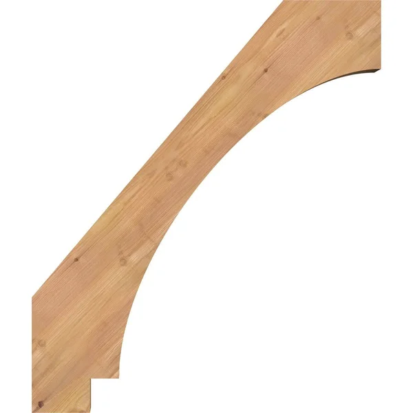5 1/2x22W x 10x22D x 14x22H Imperial Smooth Brace - Western Red Cedar