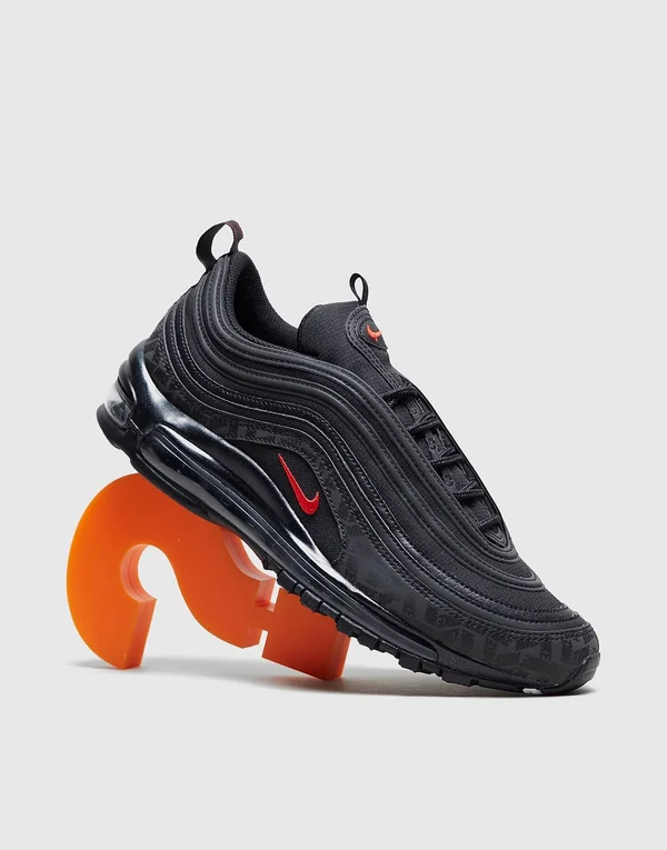Nike Air Max 97 (Black, Red)