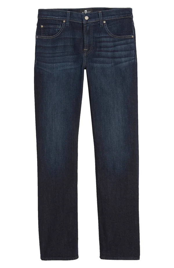 7 for All Mankind Straight Men's Jeans Los Angeles Dark : 32 One Size
