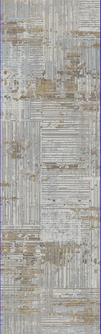 Dynamic Unique 4053 130 Cream Rust Rug - 5 ft 3 in x 7 ft 7 in