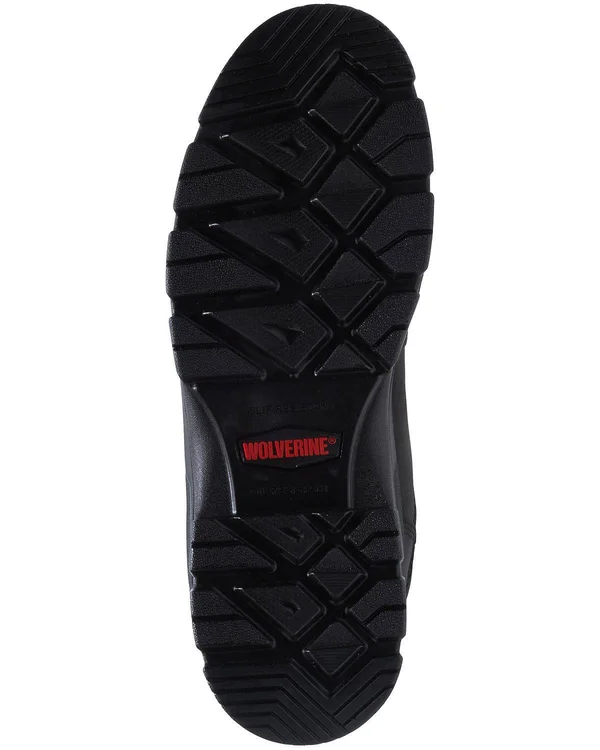 Men's Wolverine Chainhand Waterproof Steel Toe Work Boot - Size: 9.5, Black