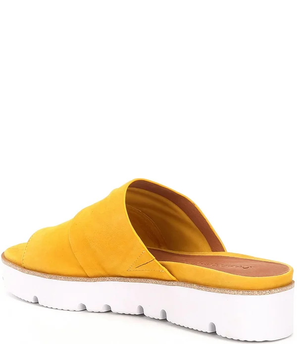 Gentle Souls by Kenneth Cole Lavern Suede Wedge Sandal