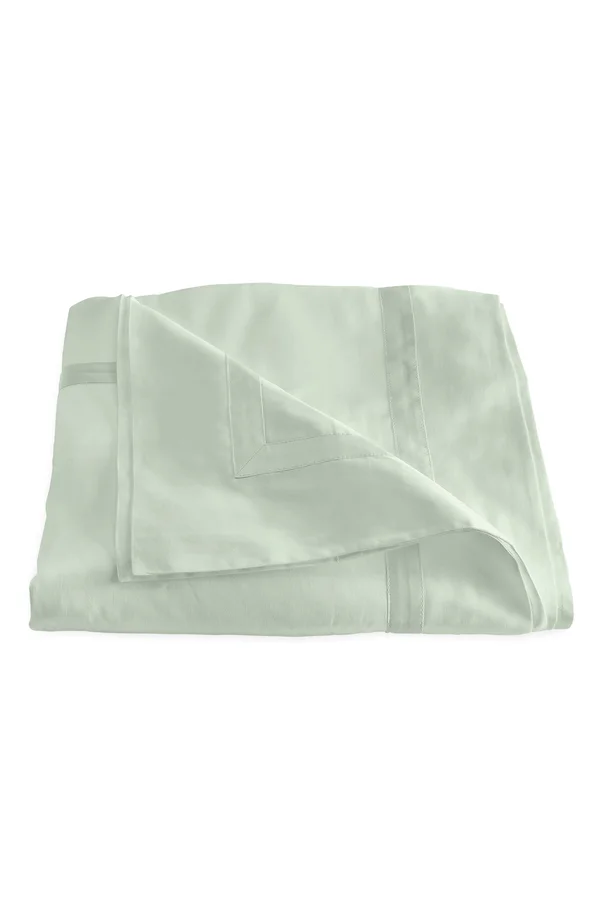 Matouk Nocturne - Full/Queen Duvet Cover, Opal