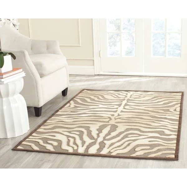 Safavieh Paradise Rug PAR83 Brown, Creme, 2& 7x22 x 4&