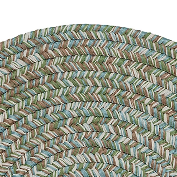 Colonial Mills Farmstand Tweed Area Rug, Size: 9& x 12& Oval, Beige