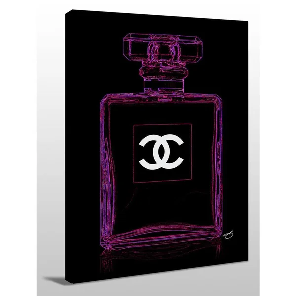 Picture Perfect International by Jodi 'See You in Pink' Giclee Print Canvas Wall Art, 30 Inches x 40 Inches x 1.5 Inches