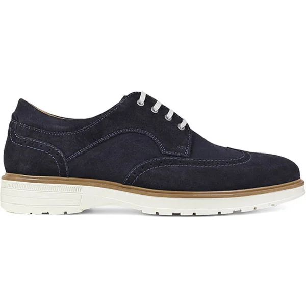 Florsheim Men's Astor Wingtip Oxford - Size: 10.5, Navy Suede