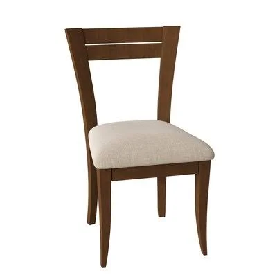Tylor Ladder Back Side Chair Corrigan Studio Frame Color: Aurora - Upholstery Color: Mojito