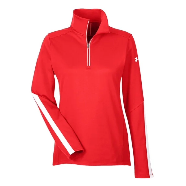 Under Armour Women's Qualifier 1/4 Zip Tee Graphite - M