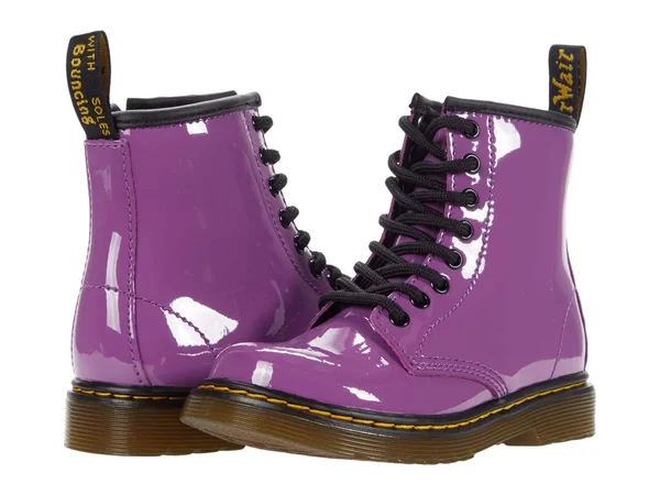 Dr. Martens 1460 (Little Kid/Big Kid) Bright Purple