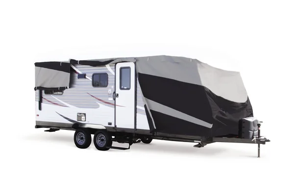 Camco Ultra Shield COVER, Travel Trailer, 20&1x22 to 22& in Black 45926