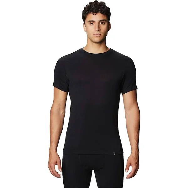 Mountain Hardwear Men's Diamond Peak Short Sleeve T - S - Black