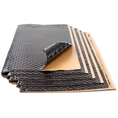 Noico Black 80 Mil 18 sqft Car Sound Deadening Mat - Butyl Automotive Sound Deadener, Audio Noise Insulation and Dampening