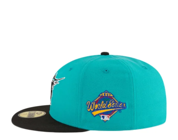 New Era 59FIFTY MLB Florida Marlins 1997 World Series Fitted Hat 7 1/4