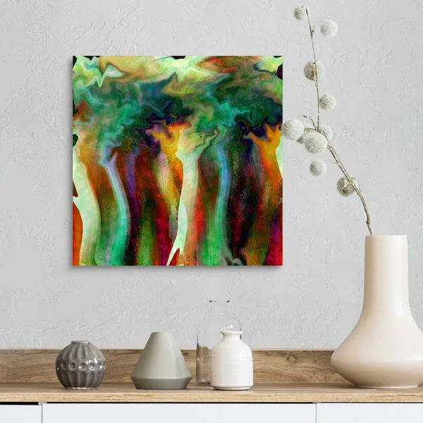 Opulent Foliage, Canvas Wall Art, 16x16, Great Big Canvas