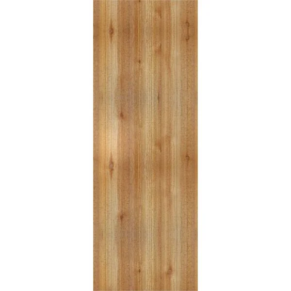 16 7/8x22W x 47x22H TimberCraft Five 3 3/8x22 Boards Joined Board-n-Batten Shutters w/Z-Bar, Rough Sawn Western Red Cedar (Per P