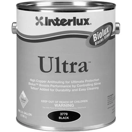 Interlux Ultra with Biolux - Black, Gallon