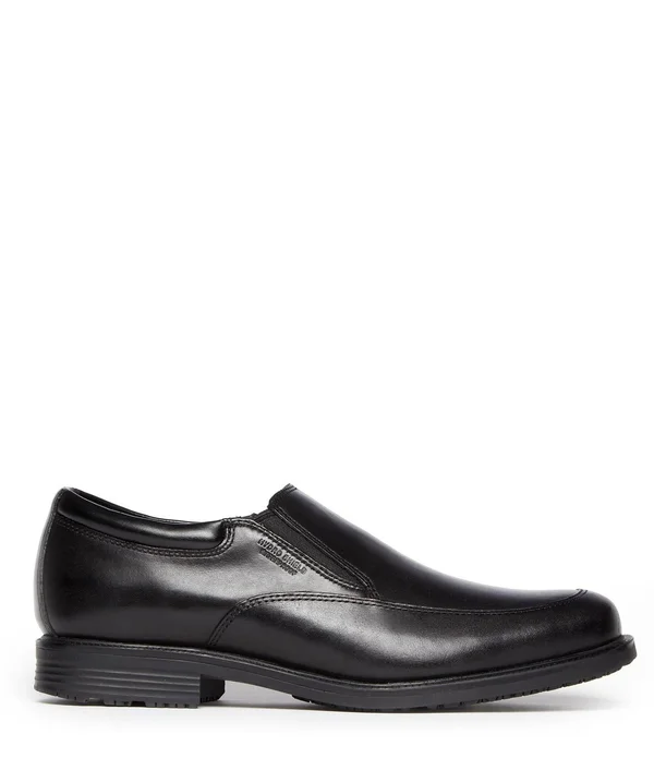 Men's Rockport Essential Details Waterproof Slip On, Size: 9, Black
