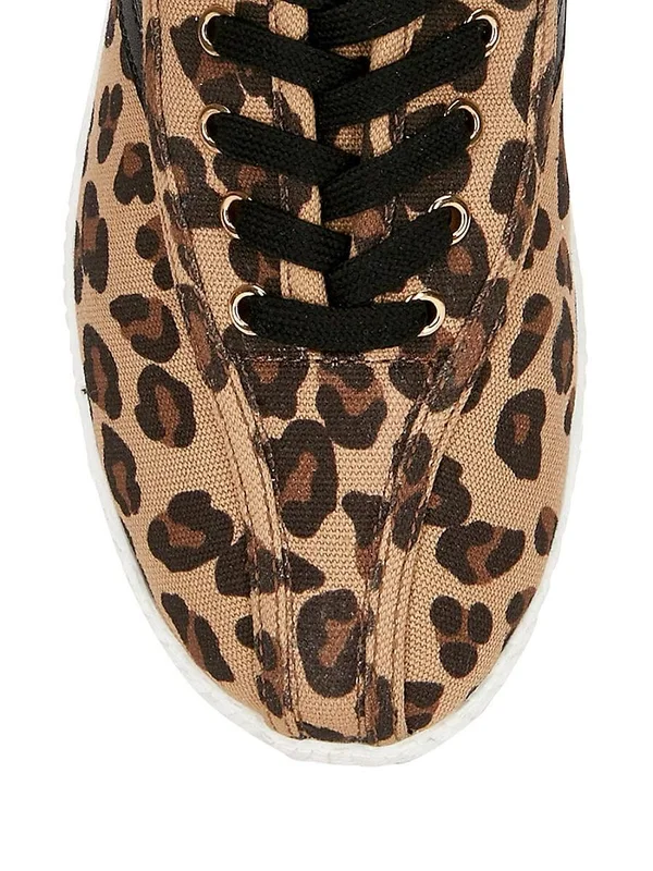 Tretorn Women's Nylite Plus Leopard Sneakers - Leopard - Size 5.5