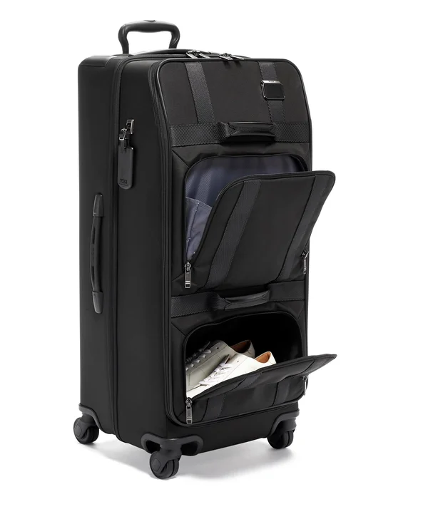 Tumi Merge Black Tall 4 Wheeled Duffel Packing Case