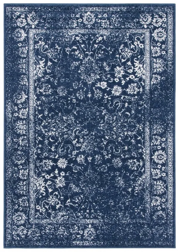 Safavieh Adirondack Rug Collection ADR109N - Navy, Ivory - 6& x 9&