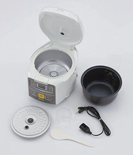 Tiger Microcomputer White Cooked Rice Cooker JAI-R551-W