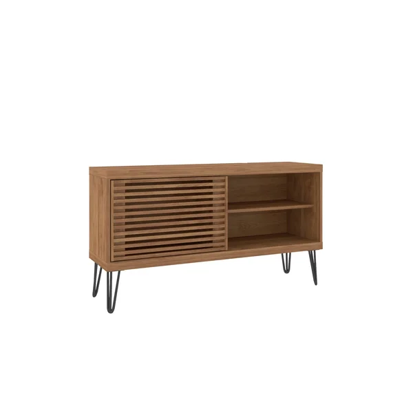 Bertolini Frizz TV Stand - White/Buriti