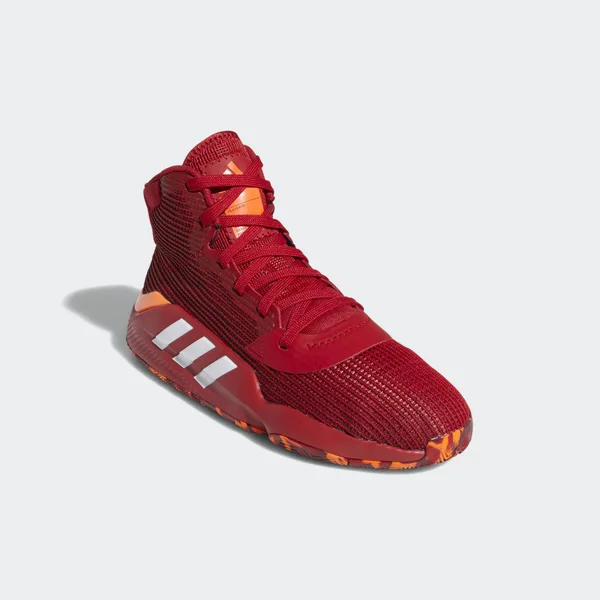 Adidas Pro Bounce 2019 Shoes Red 4 - Mens Basketball High Tops
