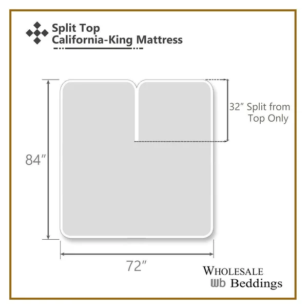Royal Tradition Split Top ( Flex) California King Fitted Sheet 608 Thread Count Pure Cotton ( Fitted Sheet Only) Flex Top Califo