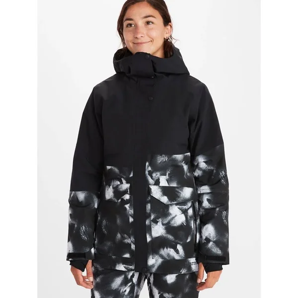 Marmot Women's Wilder Jacket - Small - Wild Rose - Arctic Navy