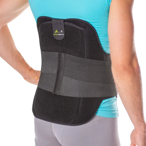 Braceability LSO Back Brace for Herniated - Degenerative & Bulging Disc Pain Relief, Sciatica, Spine Stenosis, Medical Lumba