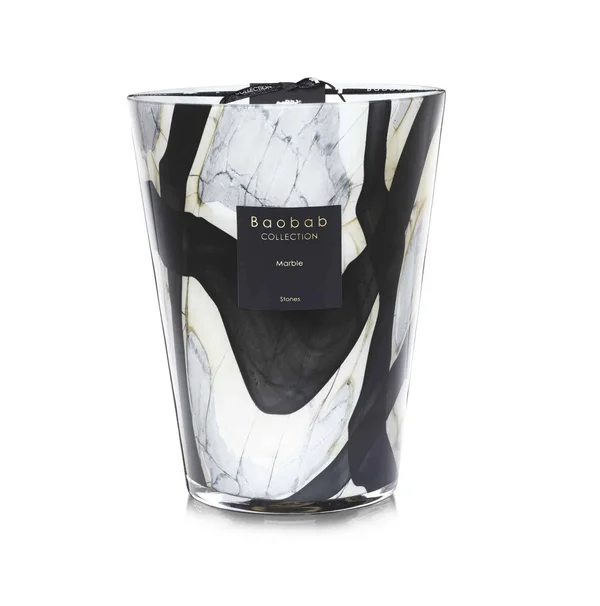 Baobab Collection Stones Marble Candle